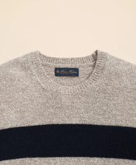 Wool Ragg Stripe Sweater | Brooks Brothers on sale