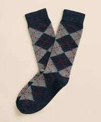 Wool-Silk Blend Argyle Socks | Brooks Brothers sale