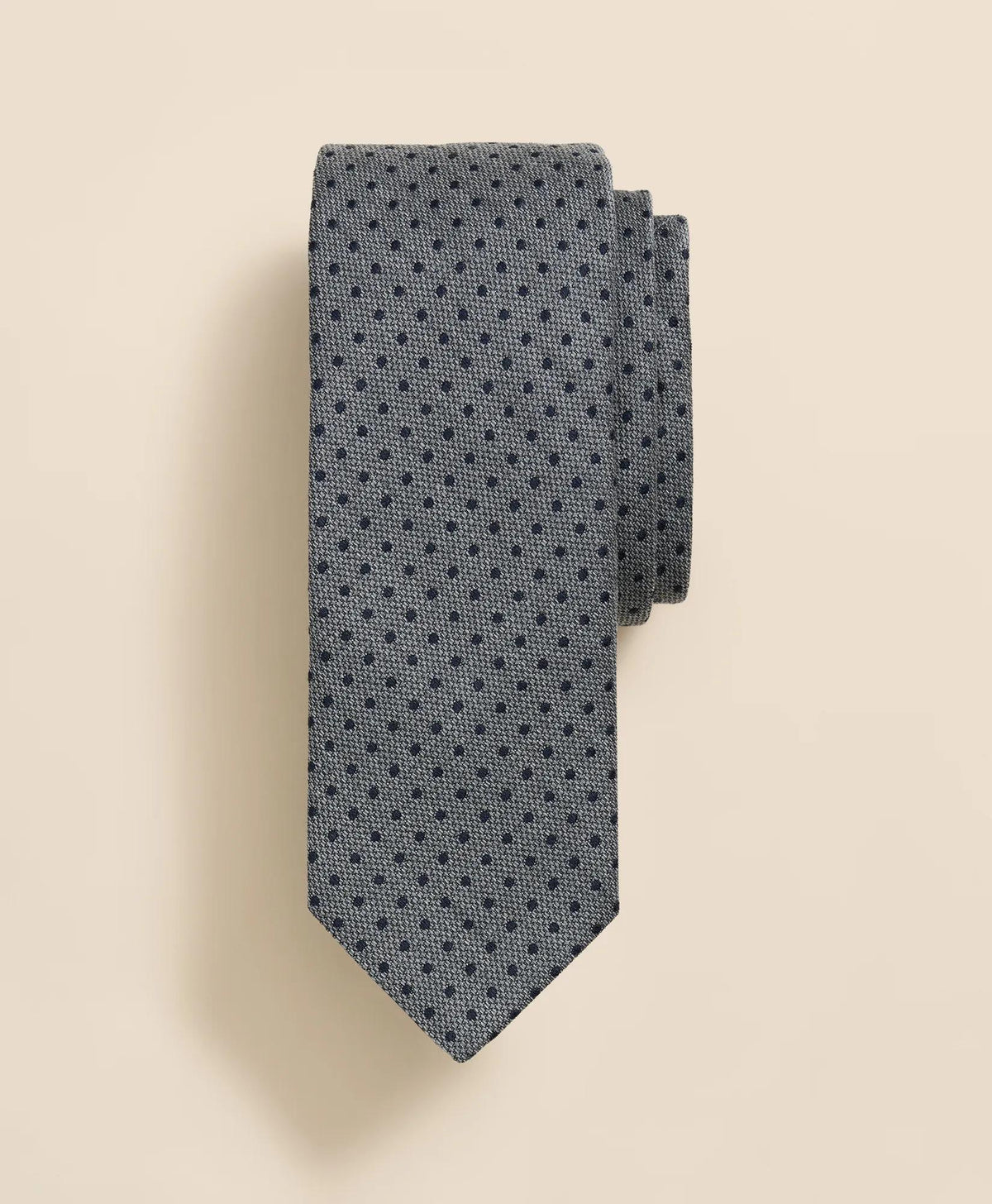 Wool-Silk Textured Dot Tie | Brooks Brothers on sale