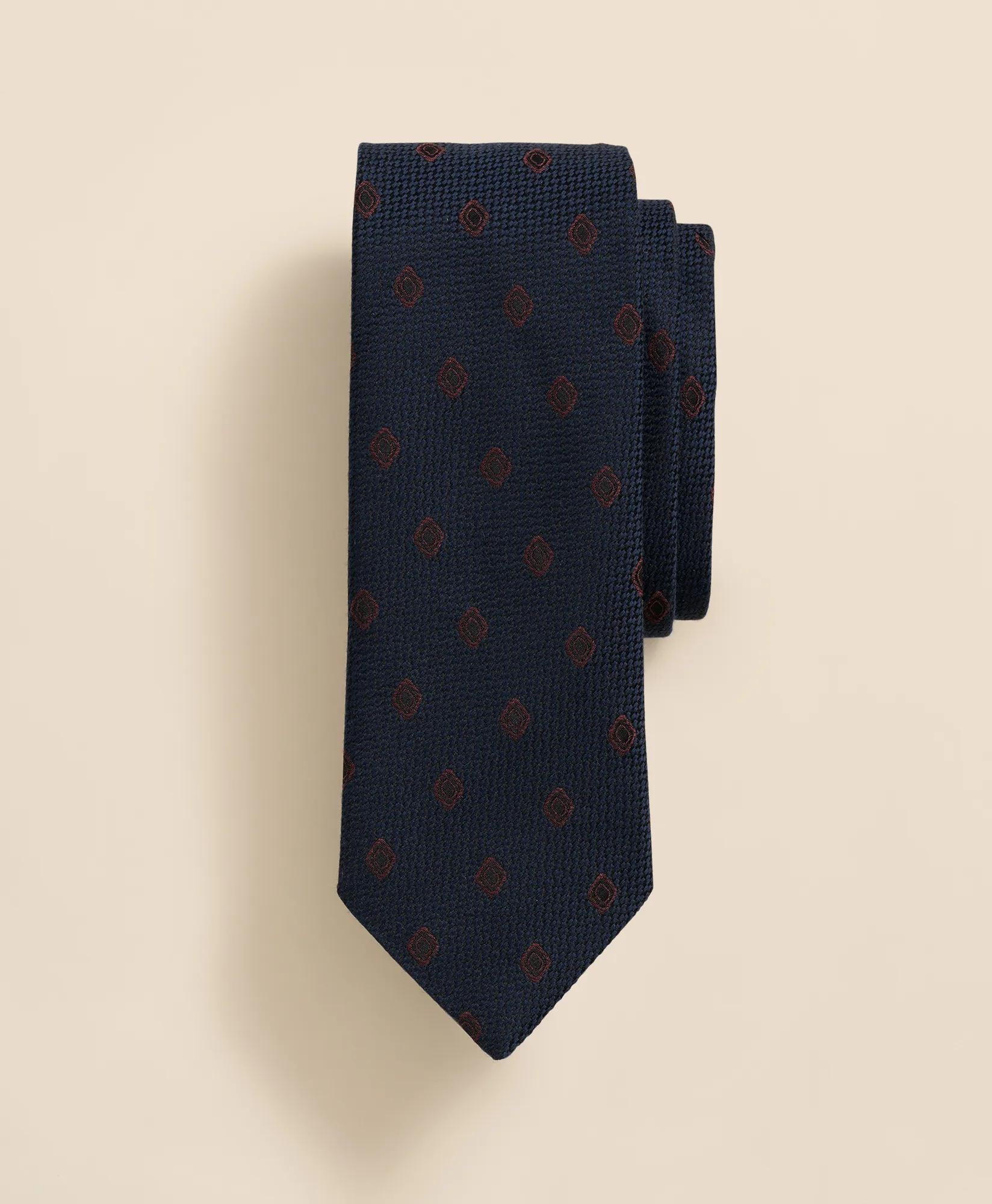 Wool Textured Geometric Tie | Brooks Brothers sale