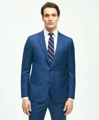 Classic Fit Wool Sharkskin 1818 Suit | Brooks Brothers online shop