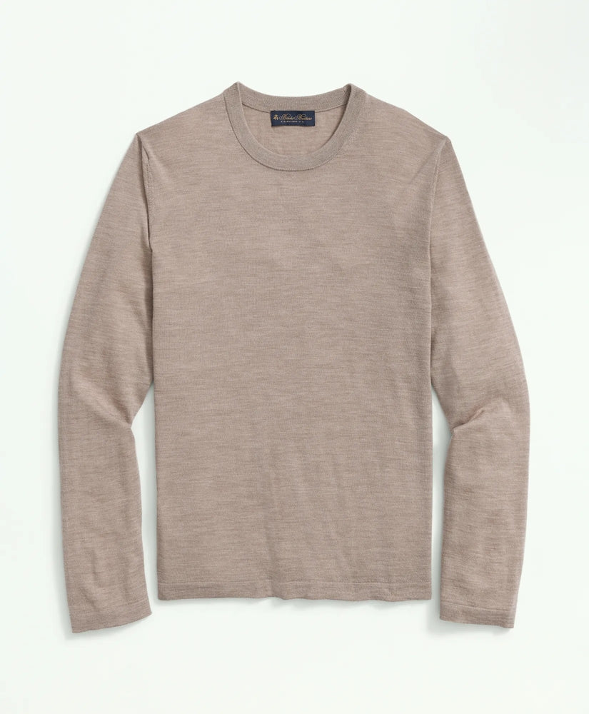 Lightweight Luxe All-Season Sweater, Crewneck | Brooks Brothers for sale