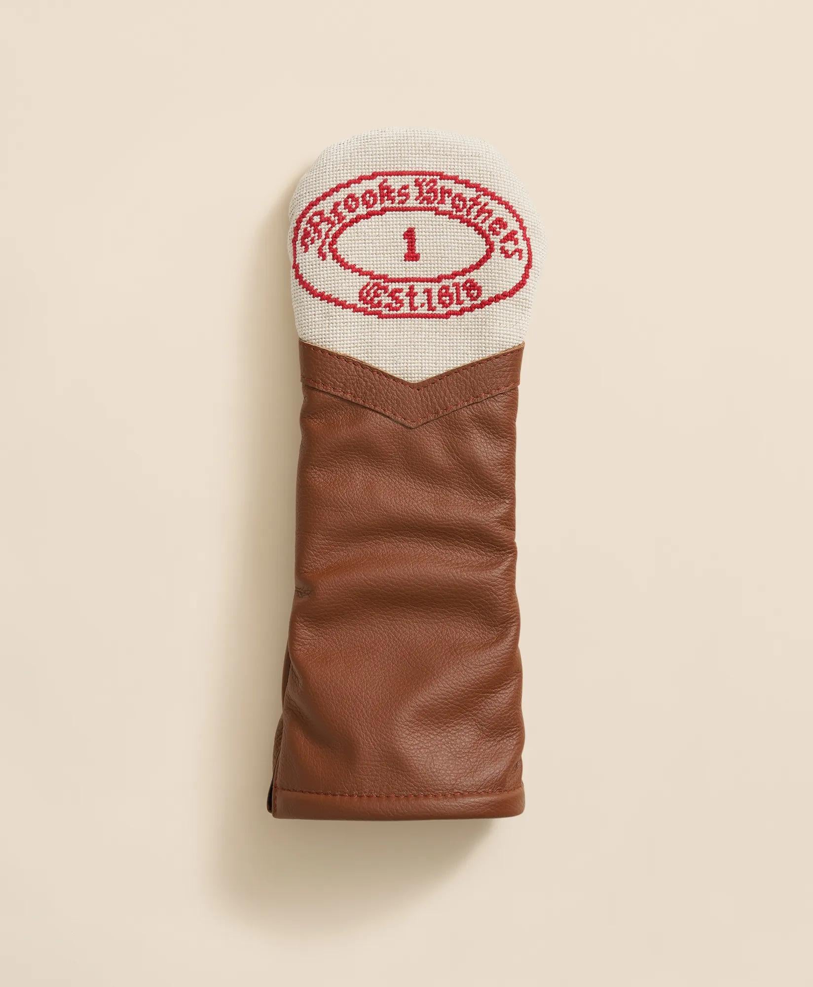 Smathers & Branson Needlepoint Golden Fleece® Driver Headcover | Brooks Brothers cheap