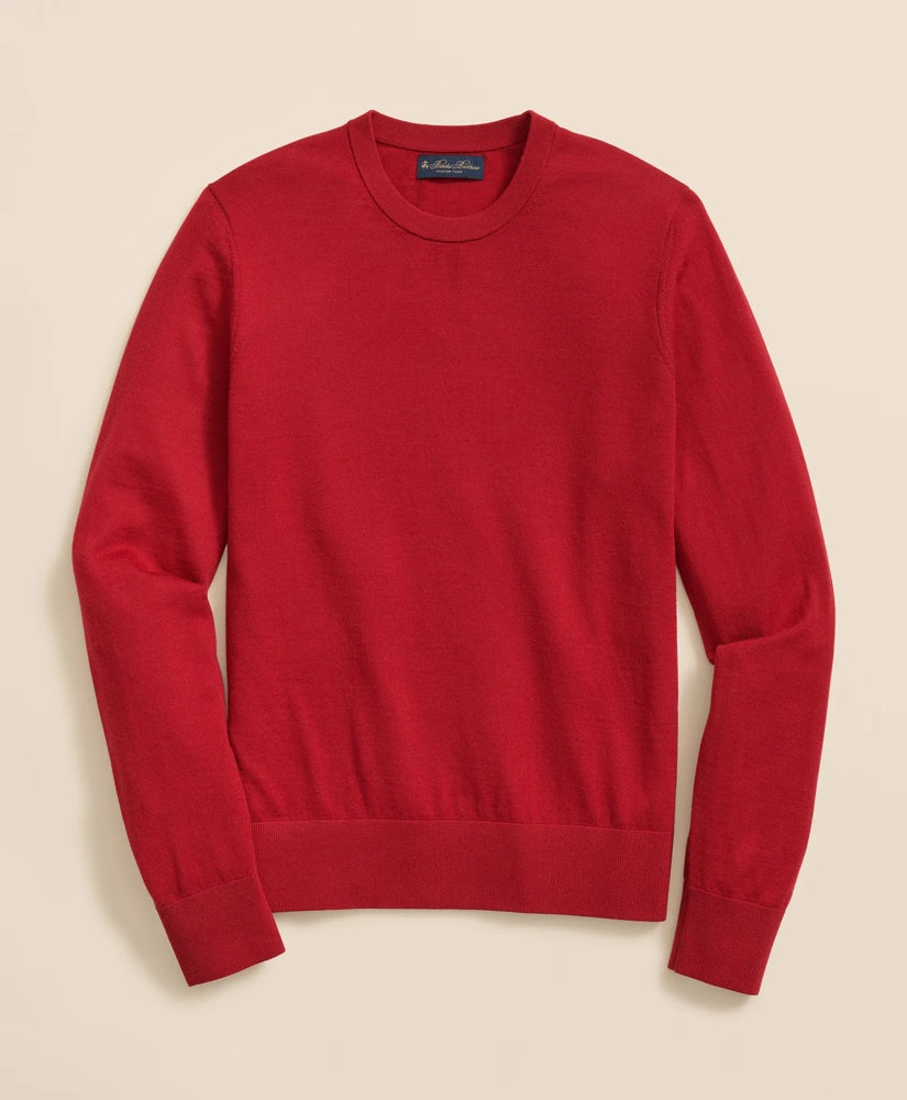 Ultimate Merino Wool Crewneck Sweater | Brooks Brothers on sale