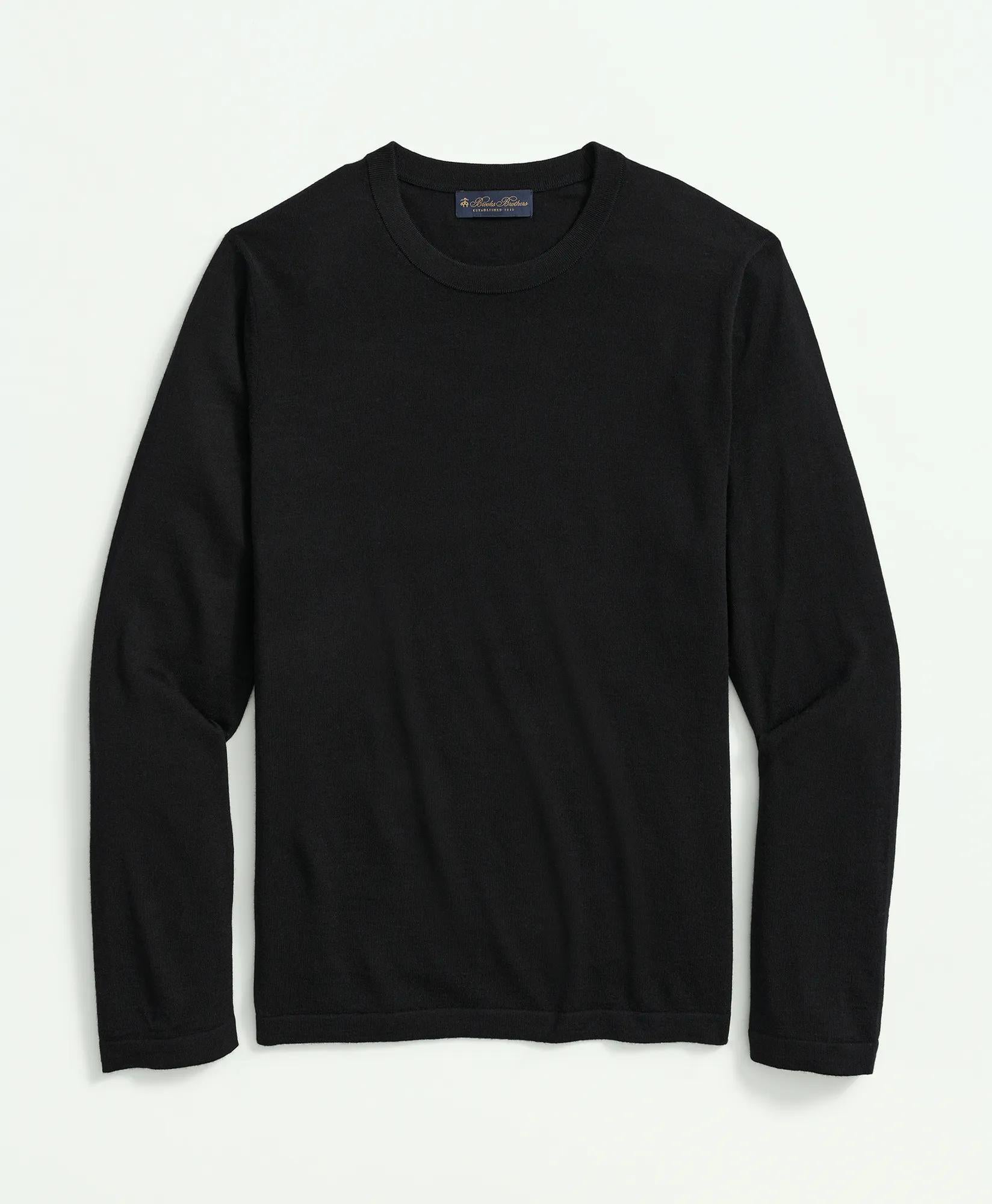 Lightweight Luxe All-Season Sweater, Crewneck | Brooks Brothers for sale