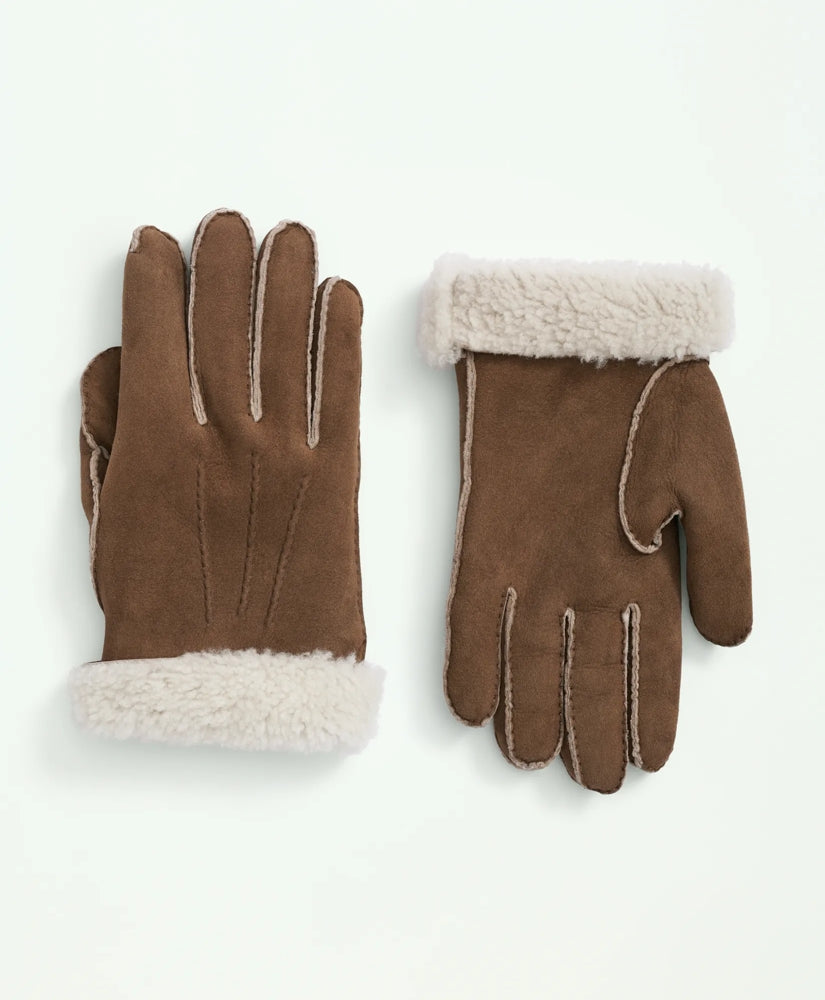 Shearling Sheepskin Gloves | Brooks Brothers on sale