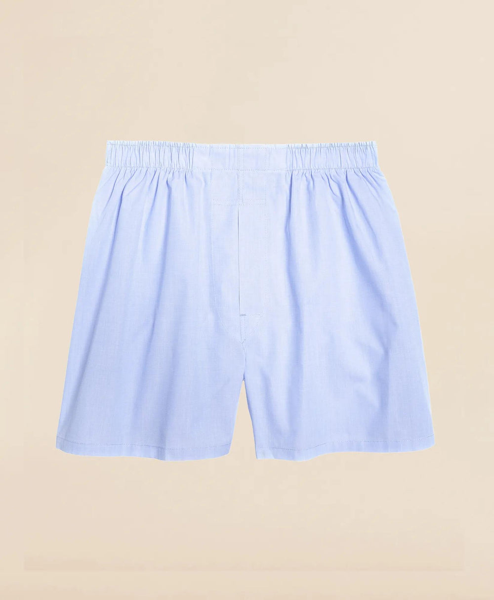 Cotton Broadcloth End-on-End Boxers | Brooks Brothers online shop