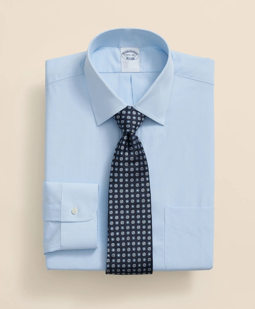 Pure Supima® Cotton Regular-Finish Ainsley Collar, Dress Shirt | Brooks Brothers online