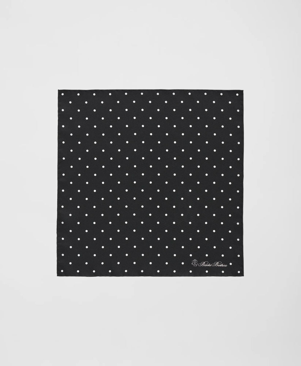 Small Dot Silk Pocket Square | Brooks Brothers online shop