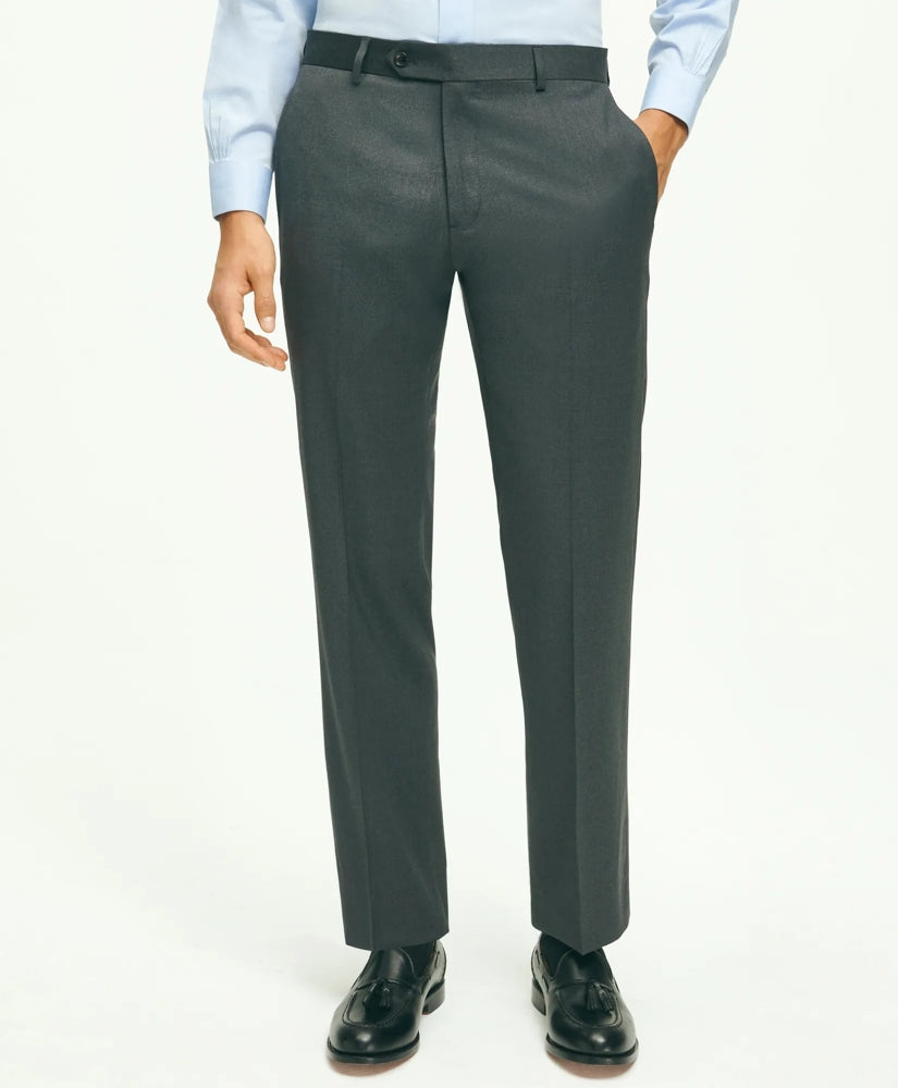 Traditional Fit Wool 1818 Dress Pants | Brooks Brothers online shop