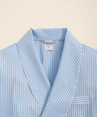 Cotton Broadcloth Bengal Striped Robe | Brooks Brothers for sale