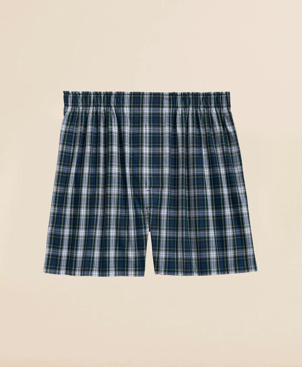 Cotton Poplin Tartan Boxers | Brooks Brothers on sale