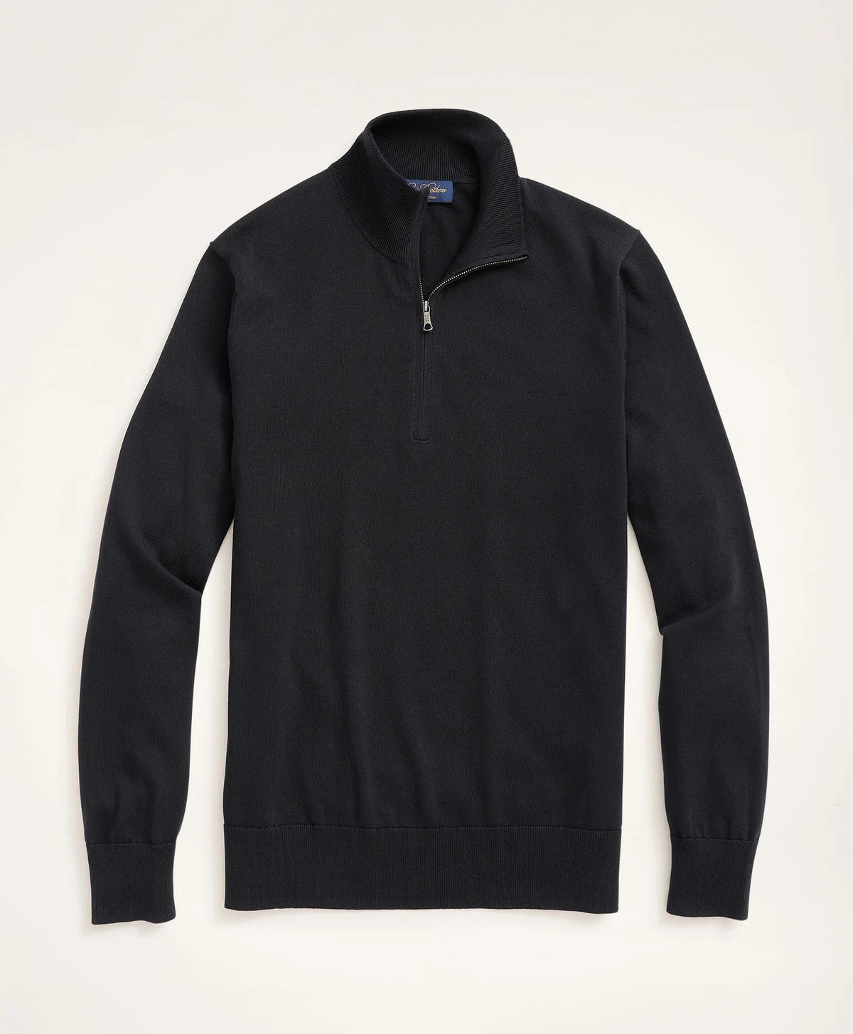 Big & Tall Supima® Cotton Quarter-Zip Sweater | Brooks Brothers online shop