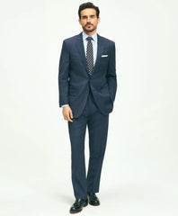 Traditional Fit Wool Checked 1818 Suit | Brooks Brothers on sale