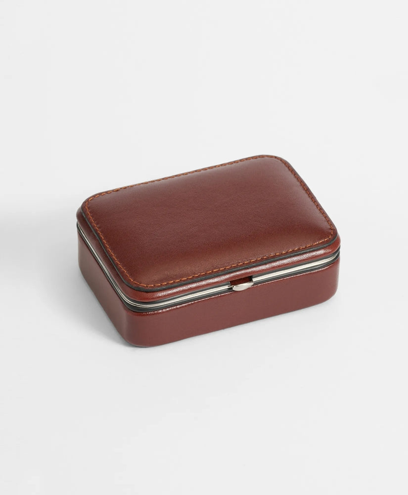 Travel Playing Cards With Calfskin Case | Brooks Brothers cheap