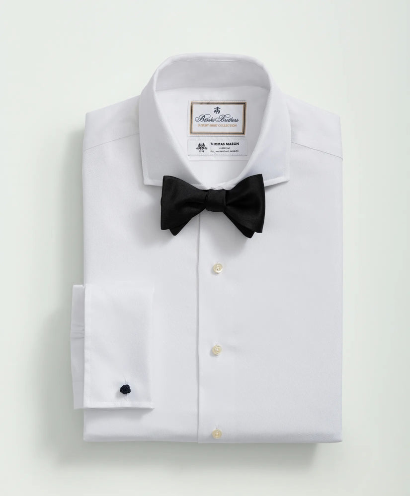 Brooks Brothers X Thomas Mason® Cotton Twill Londoner Collar Dress Shirt | Brooks Brothers sale
