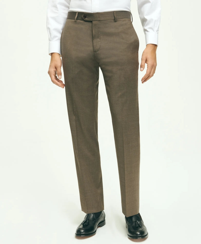 Traditional Fit Wool 1818 Dress Pants | Brooks Brothers online shop