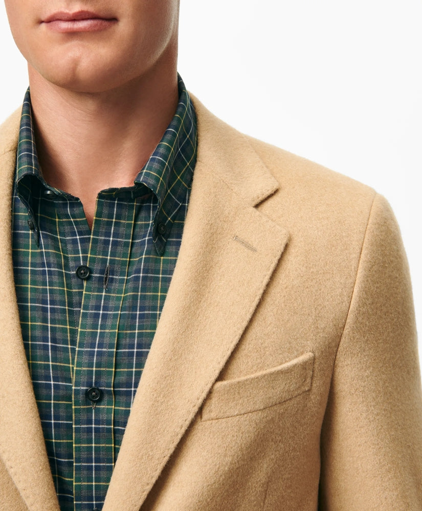 Classic Fit Camel Hair Twill 1818 Sport Coat | Brooks Brothers on sale