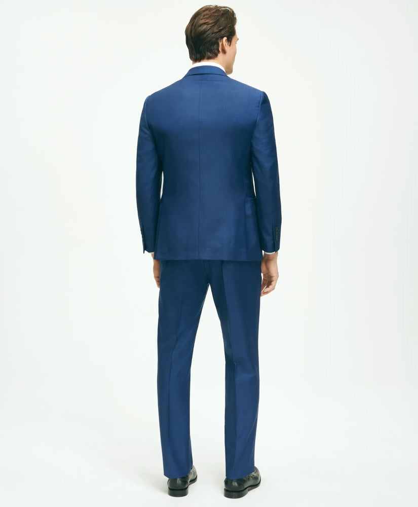 Classic Fit Wool Sharkskin 1818 Suit | Brooks Brothers online shop