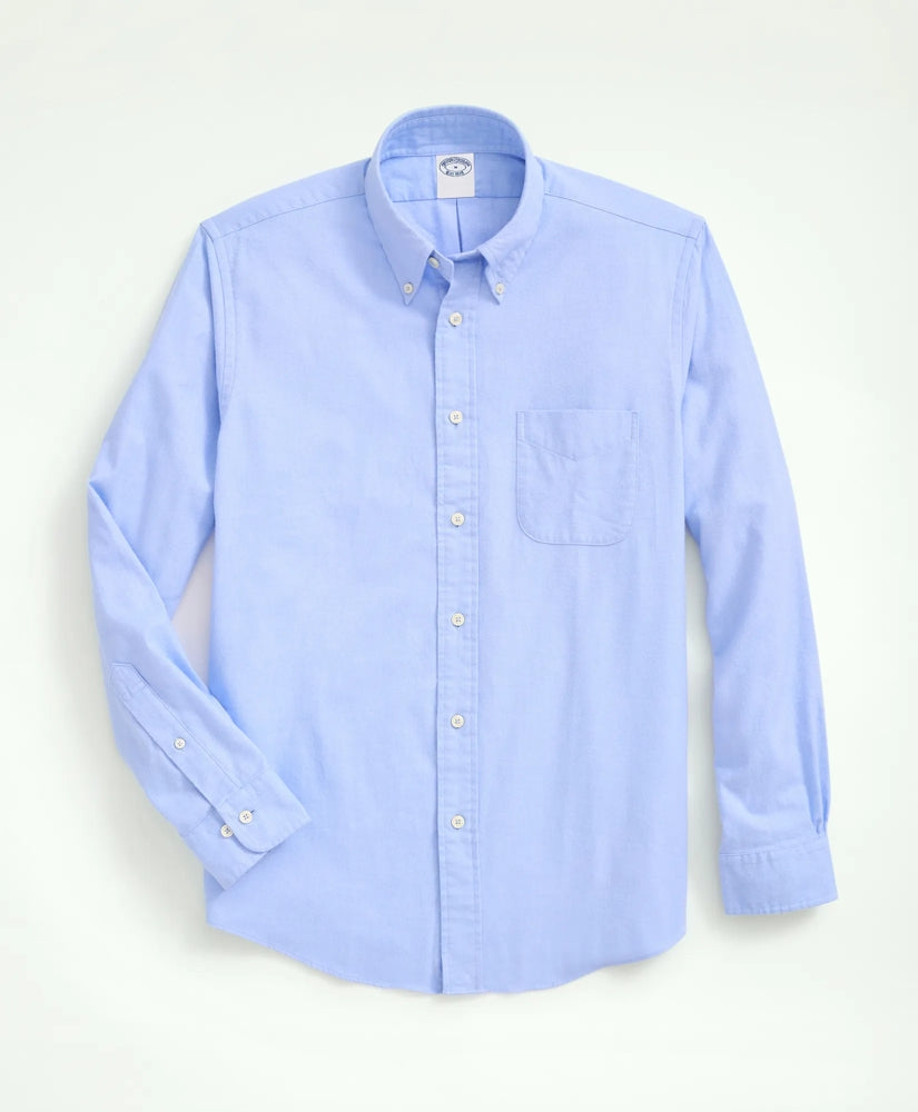 Portuguese Flannel Polo Button Down Collar Shirt | Brooks Brothers discount