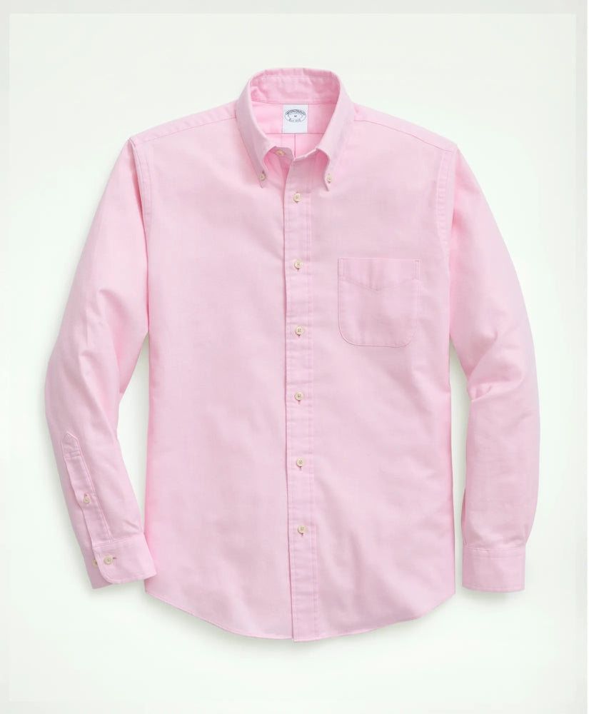 Portuguese Flannel Polo Button Down Collar Shirt | Brooks Brothers discount