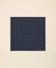 Linen Geometric Pocket Square | Brooks Brothers for sale