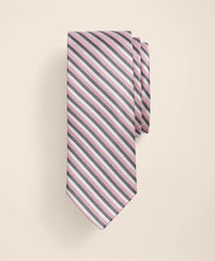 Silk Sidewheeler Striped Tie | Brooks Brothers sale