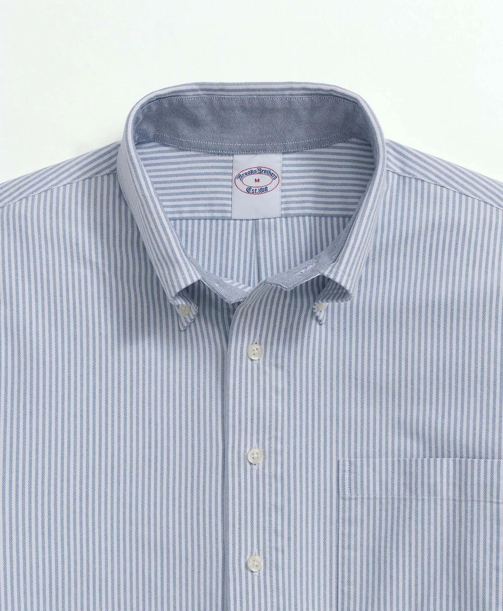 Friday Oxford Shirt, Striped Pop-Over | Brooks Brothers for sale