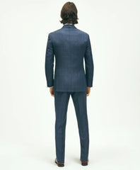 Slim Fit Wool Windowpane 1818 Suit | Brooks Brothers online