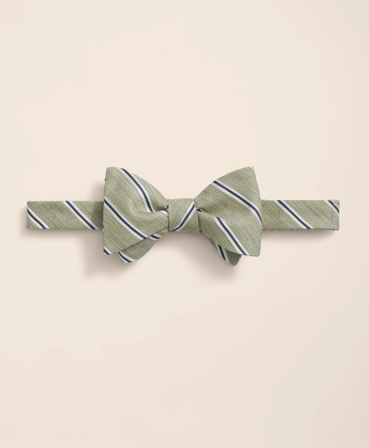 Silk-Linen-Cotton Bow Tie | Brooks Brothers discount