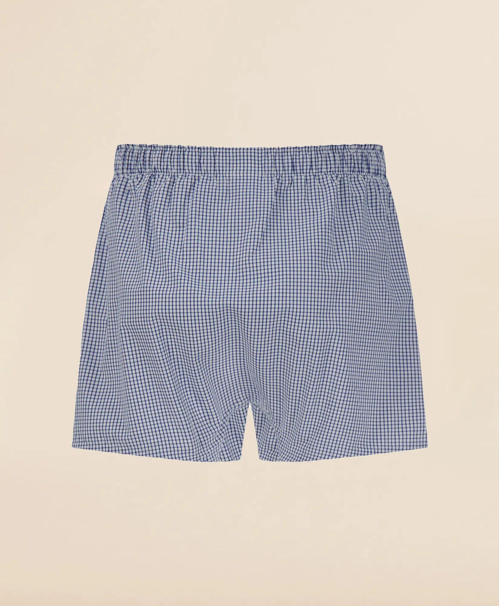Slim Fit Cotton Broadcloth Check Boxers | Brooks Brothers online shop