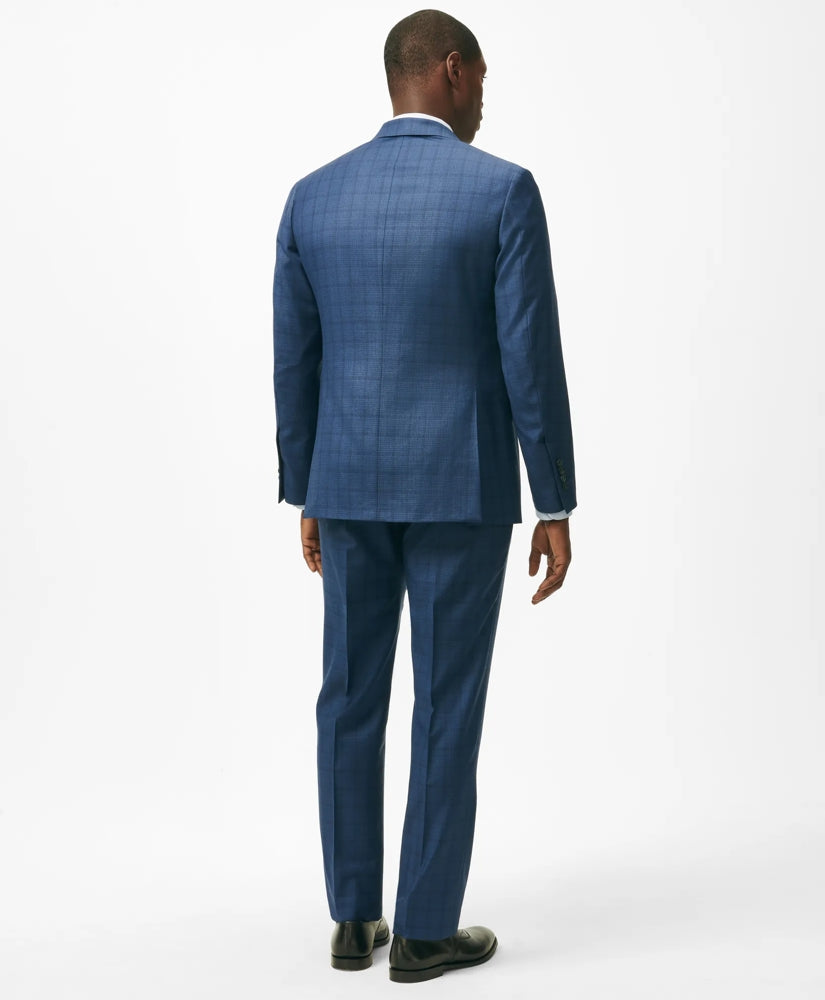 American-Made Classic Fit Multi-Checked 1818 Suit | Brooks Brothers cheap