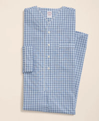 Cotton Broadcloth Checked Nightshirt | Brooks Brothers for sale