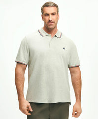 Big & Tall Golden Fleece® Supima® Tipped Polo Shirt | Brooks Brothers discount