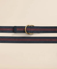 Suede Stripe D-Ring Belt | Brooks Brothers discount