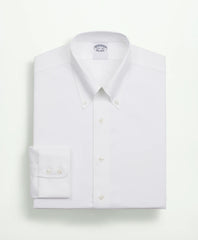 Stretch Supima® Cotton Non-Iron Twill Button-Down Collar Dress Shirt | Brooks Brothers online shop