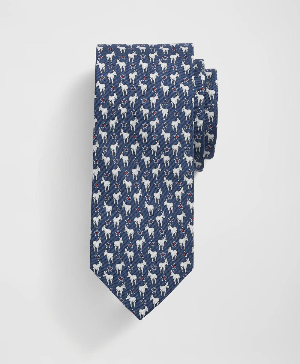 Donkey Motif Silk Tie | Brooks Brothers discount
