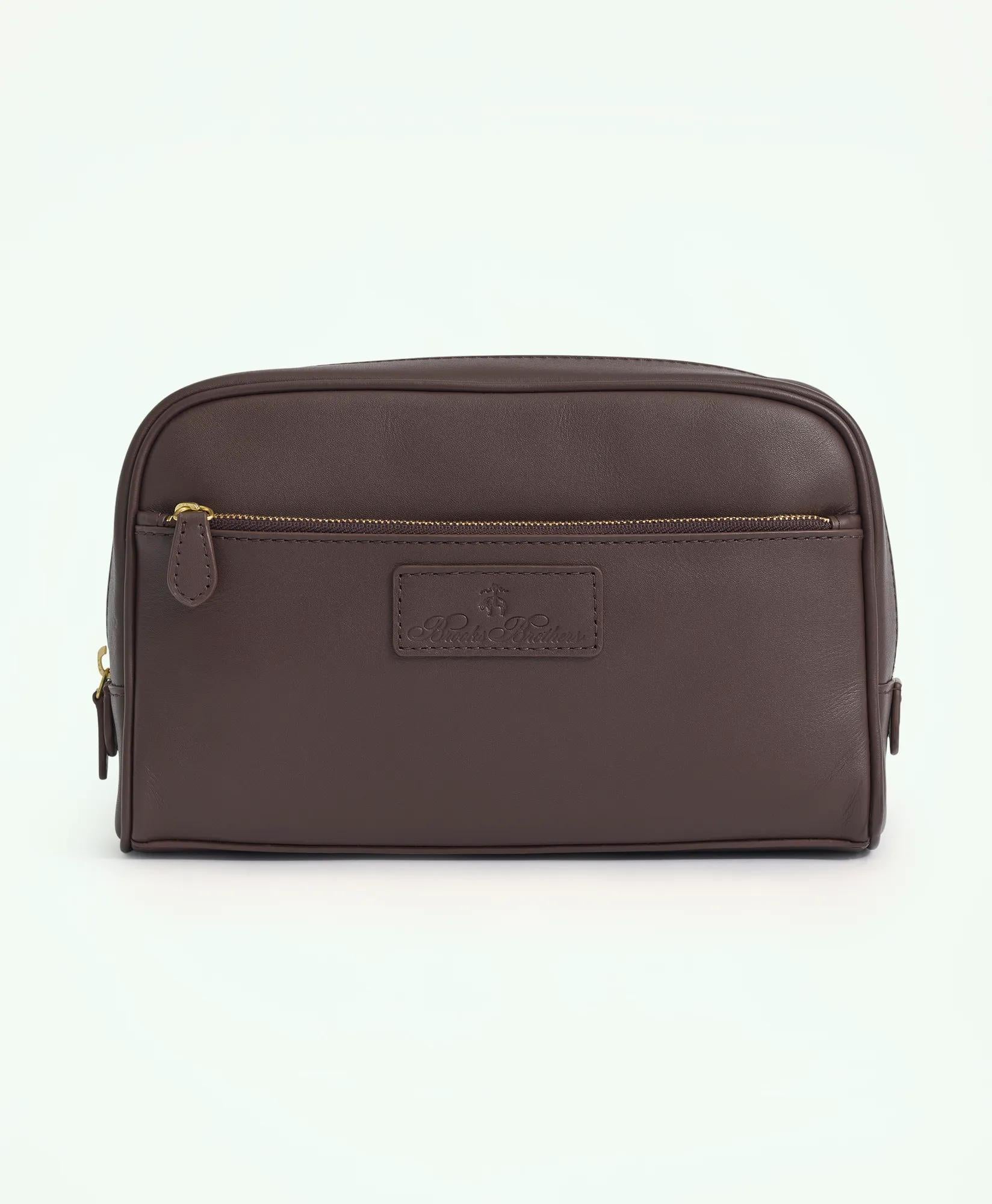 Large Leather Dopp Kit | Brooks Brothers online