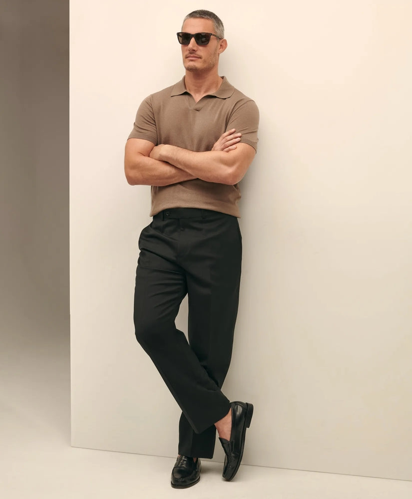 Traditional Fit Wool 1818 Dress Pants | Brooks Brothers online shop