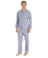 Wrinkle-Resistant Broadcloth Pajamas | Brooks Brothers sale