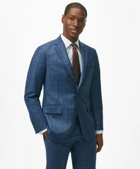 American-Made Classic Fit Multi-Checked 1818 Suit | Brooks Brothers cheap