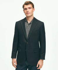 Slim Fit Stretch Wool Hopsack Blazer | Brooks Brothers sale