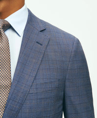 Classic Fit Wool Checked 1818 Suit | Brooks Brothers on sale