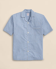 Cotton Broadcloth Gingham Short Pajamas | Brooks Brothers discount