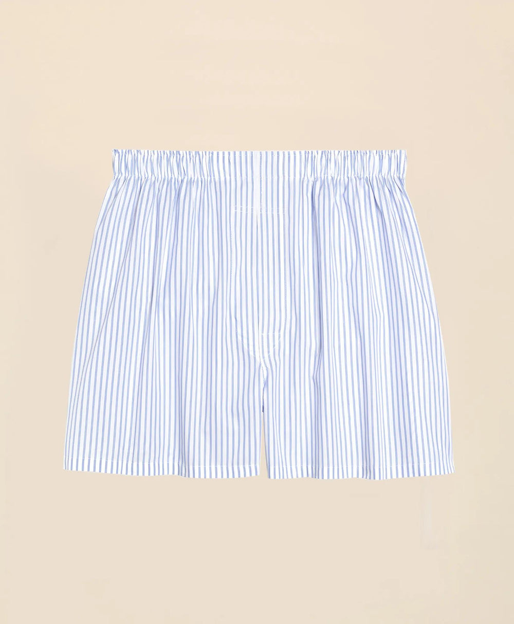 Cotton Broadcloth Ground Stripe Boxers | Brooks Brothers online