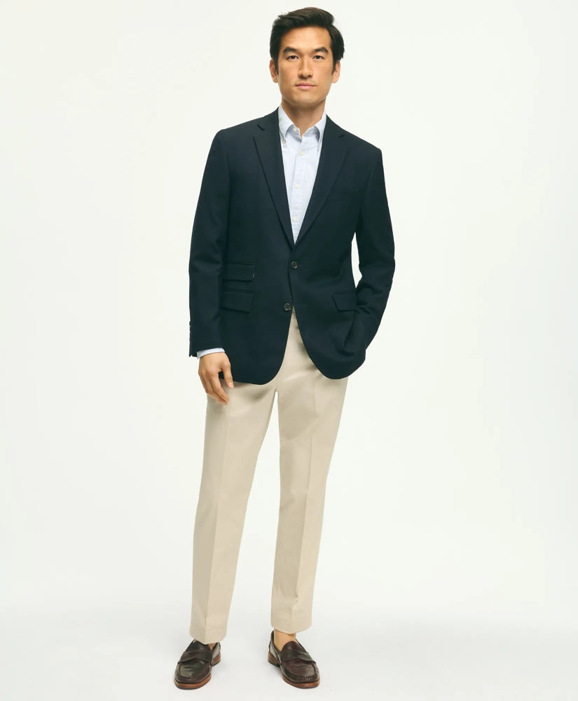 Classic Fit Stretch Wool Hopsack Blazer | Brooks Brothers sale