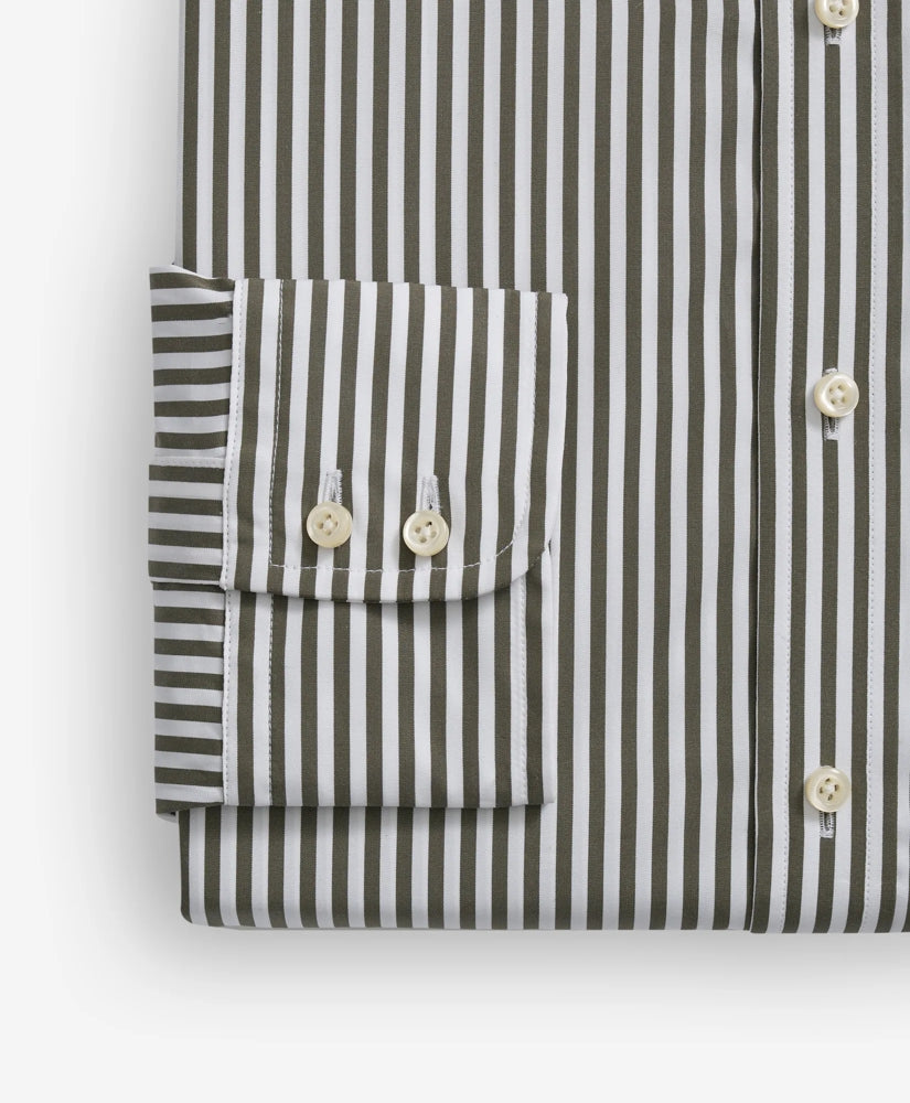 Brooks Brothers X Thomas Mason® Cotton English Collar, Striped Dress Shirt | Brooks Brothers online