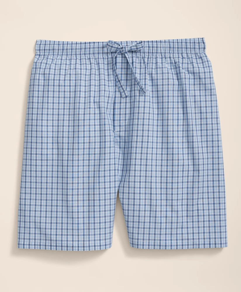 Cotton Broadcloth Gingham Short Pajamas | Brooks Brothers discount