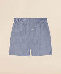Slim Fit Cotton Broadcloth Check Boxers | Brooks Brothers online shop