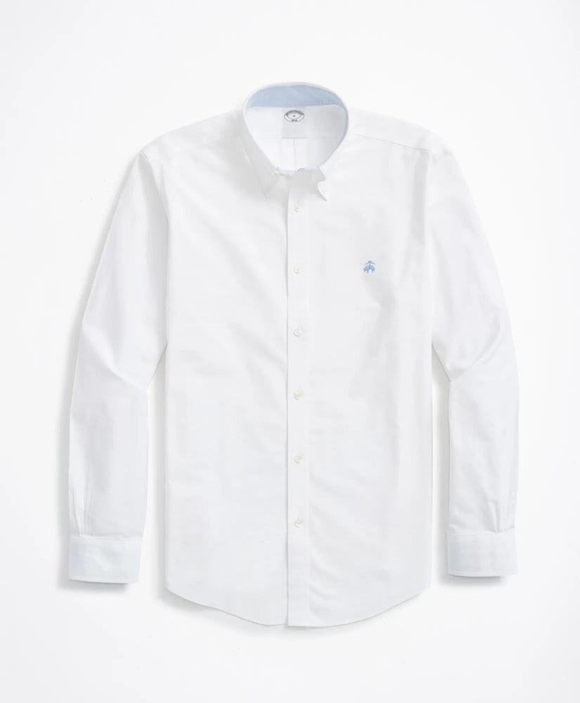 Stretch Non-Iron Oxford Button-Down Collar Sport Shirt | Brooks Brothers cheap